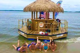 The Only Authentic Floating Tiki Bar