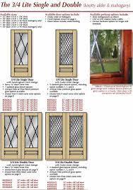 Beveled Glass Doors And Leaded Glass