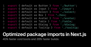 how we optimized package imports in