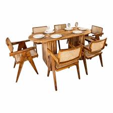 Teak Wood Round Nismaaya Dericia 6