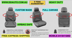Canvas Seat Covers Full Canvas For
