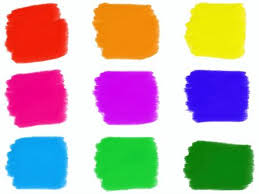 Vectors Oil Paint Icon Set 9 Colors