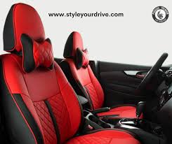 Mahindra Bolero Seat Covers In Red And