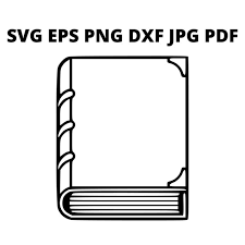 Book Svg Clipart Library Icon