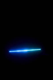 laser beam blue on a black background