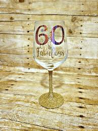 60th Birthday Glass 60th Birthday