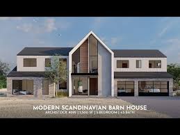 Sq Ft Modern Scandinavian Barn House