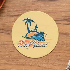 Pulpboard Coasters 4 Round Custom