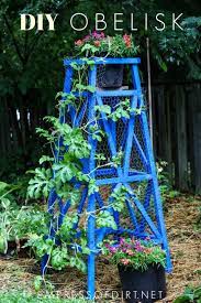 12 Creative Garden Obelisk Ideas