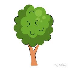 Tree Plant Forest Nature Icon Vector