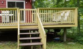 how to repair or replace rotted deck post
