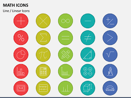Math Icons Powerpoint Template Ppt Slides
