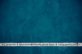 Dark Blue Navy Paint Colors