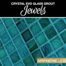 The Tile Doctor Crystal Glass Jewel Starlike Evo 700 Grout Combo 5 5 Lb In Serpentine J 15 700 5 5
