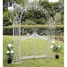 Ornamental Metal Garden Arch Gates In