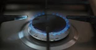 Stove Top Flame Stock Footage Royalty