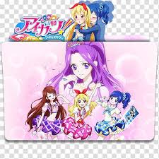 Anime Icon Purple And Pink Folder