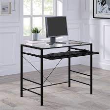 Zephyr Computer Desk With Clear