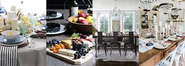 Neutral Fall Farmhouse Dining Room