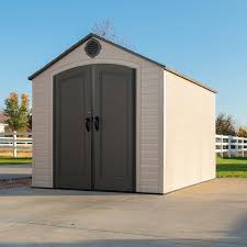 10 Ft D Resin Outdoor Storage Shed