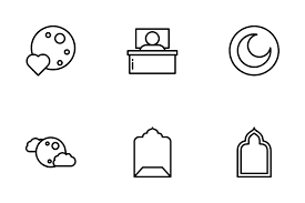 5 632 Night Lights Icon Packs Logos