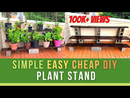 Simple Easy Diy Plant Stand New