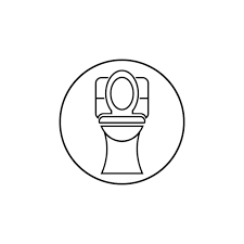 Premium Vector Toilet Icon