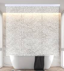 Jakooz Rollup Shower Curtain For