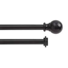 120 In Adjustable Double Curtain Rod 5