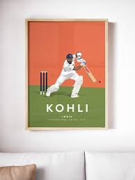 Buy Virat Kohli India Cricket A3 A4