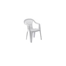 Plastic Chairs Altea White Col City Star