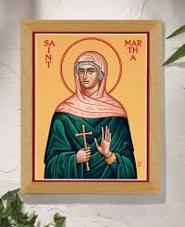 St Martha Original Icon 14 Tall