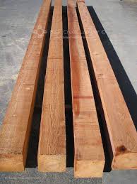 western red cedar raw lumber photo