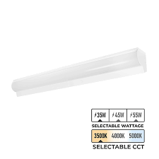 4 Led Stairwell Fixture Selectable Wattage Selectable Cct Up To 6 600 Lumens 35w 45w 55w 3500k 4000k 5000k