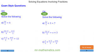 Distance Learning Solving Linear