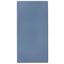 Blue Fabric Rectangle 24 In X 48 In