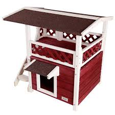 Cat House For Outdoor Cats Weatherproof