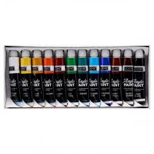 Icon Box 12x12ml Acrylic Paints Hunt
