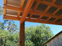 size of the beam for your gazebo