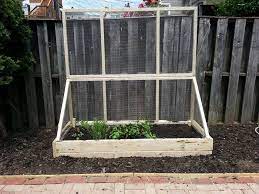 Removable Raised Garden Bed Fence