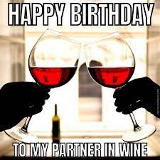 Happy Birthday Wine Birthday Meme