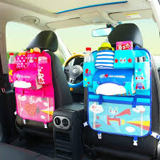 Cartoon Baby Car Back Seat Storage