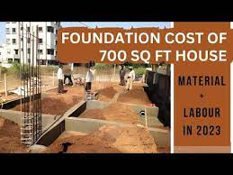 700 Sqft House Foundation Construction