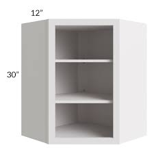 24x30 Corner Wall Cabinet No Door To