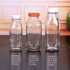 1 Litre Glass Milk Bottles Whole