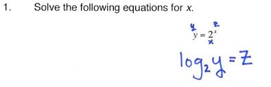 Solving Logarithmic Equations Math