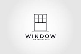 Window Icon Vector Logo Design Template