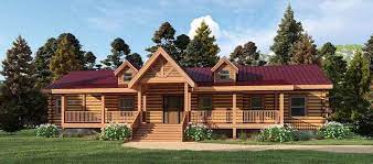 Blue Ridge Floor Plan Log Home Floor