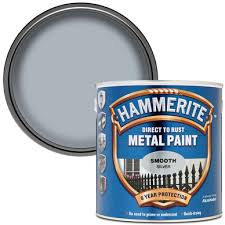 Hammerite Metal Paint Smooth Silver 2