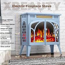 Electric Fireplace Heater Portable